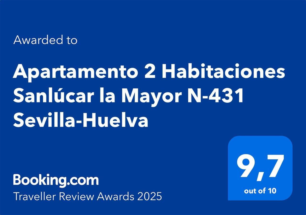 Apartamento 2 Habitaciones Sanlucar La Mayor N-431 Sevilla-Huelva Luaran gambar